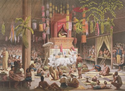 Festival in a pagoda at Ngong Kair, Laos, from 